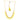 22KT (916) Yellow Gold Teardrop Design Thusi Necklace