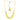 22KT (916) Yellow Gold Teardrop Design Thusi Necklace