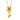 22K Gold Necklace Geometric Square Pendant Design With Danglers