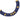 22K Gold Necklace Blue Beads Multistranded Design With Fish Shaped Gold Accents