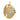 22K Gold Pendant Pomfret Fish Design