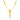 Elegant 22k Gold Indian Pendant Necklace
