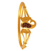 22K Gold Bangle With Ganesha Inspired Elephant Design For Women & Girls - 1 Piece