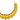 22K Gold Necklace Slit Avocado Motif Design