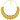 22K Gold Jewellery Set (necklace With Earrings) Slit Papaya Design