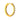 22KT Yellow Gold Elegant Eternity Hoop Design Nosepin for Women