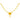 22KT (916) Gold Floral Motif Necklace with Adjustable Tassel Elegant Lightweight Design (2.18g)