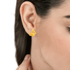 22KT Yellow Gold Jhumki Earrings for Women