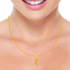 22KT Yellow Gold Pendant for Women