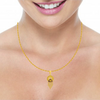 22KT Yellow Gold Pendant for Women