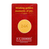 24KT (999) Yellow Gold Coin 10 Gram