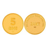 24KT (999) Yellow Gold Coin 5 Gram