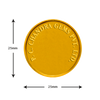 10 gm, 24KT (995) Gold Coin