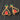 9KT (375) Gold Crimson Loop Spark Drop Earrings