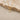 9K Yellow Gold Initial A Pendant with 16-inch Chain For Women