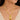Kiranpatra 22KT Gold Geometric Leaf Long Necklace and Earring Set for Women