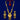 Kiranpatra 22KT Gold Geometric Leaf Long Necklace and Earring Set for Women
