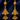 Jharini Tiered Bell Drop 22KT (916) BIS Hallmark Gold Earrings For Women