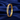 Rangamandala 22KT Gold Multicolour Geometric Single Bangle for Women