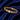 Chaturasri 22KT Gold Multicolour Geometric Single Bangle for Women