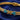 Trikonpushpa 22KT Gold Turquoise Geometric Single Bangle for Women