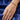 22KT Gold Dual-Tone Wave Textured Single Bangle for Women