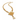 22KT Gold Floral Leaf Motif with Tassel Drops Princess Necklace for Women