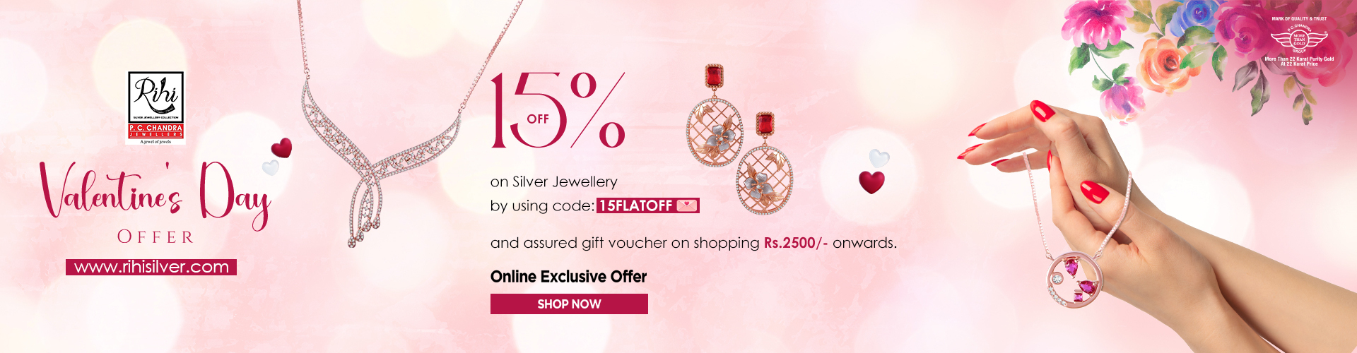 Online shopping pc chandra on sale jewellers