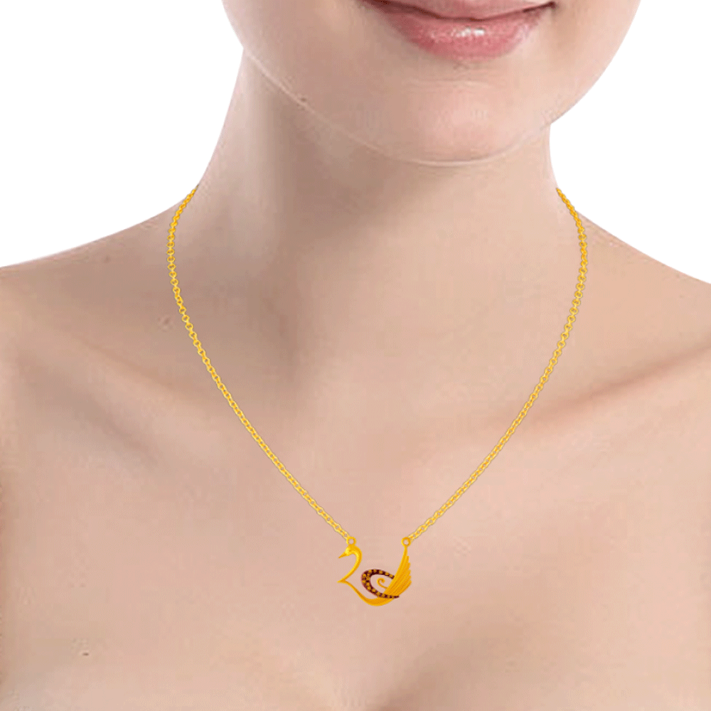 14KT (585) Yellow Gold Pendant for Women