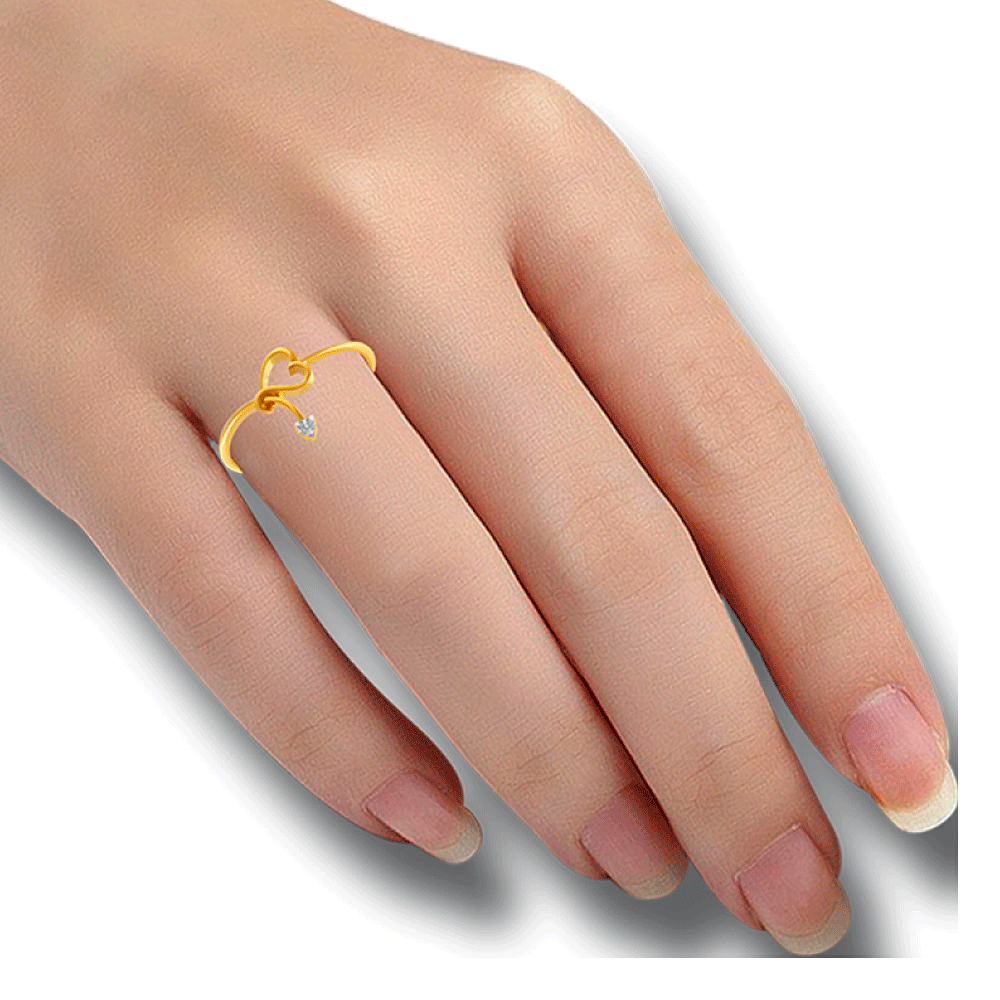 14KT Yellow Gold Ring for Women