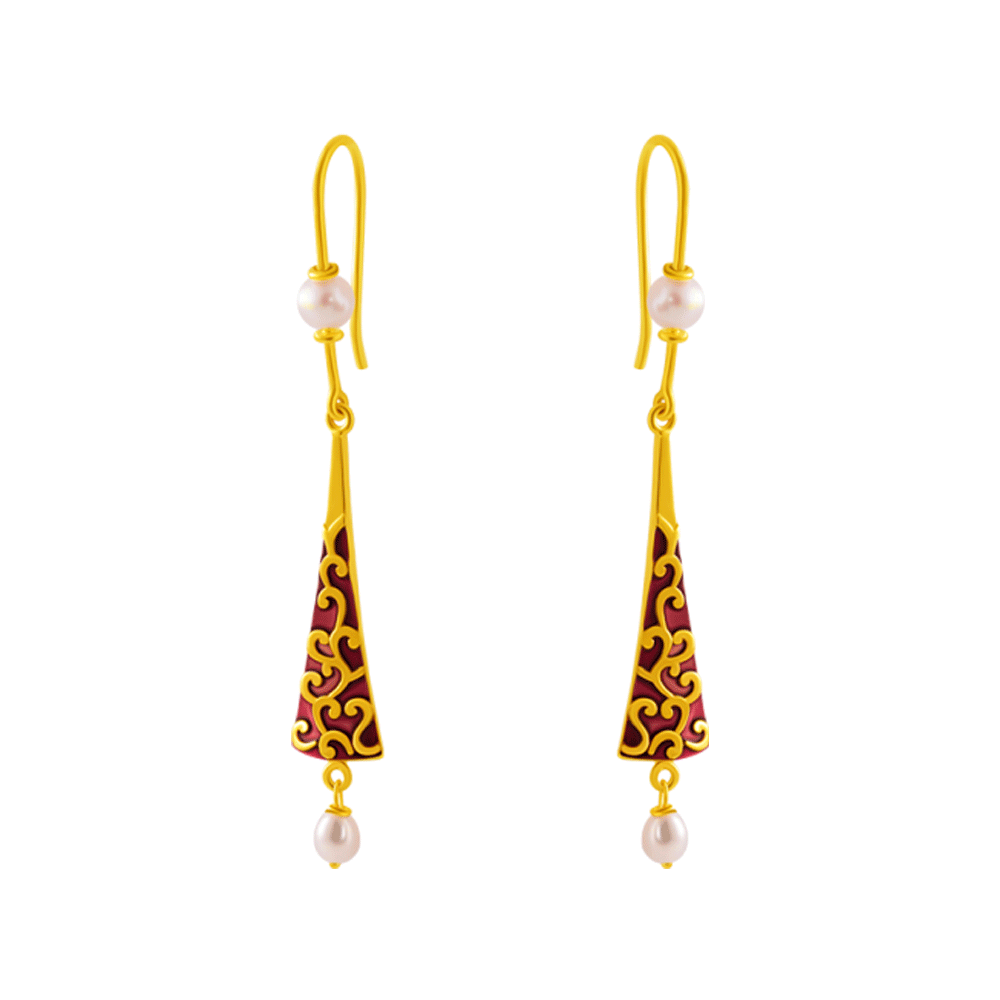 Update 102+ meenakari gold earrings