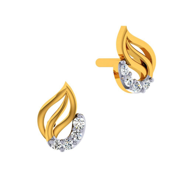 14KT (585) Yellow Gold Earring for Women