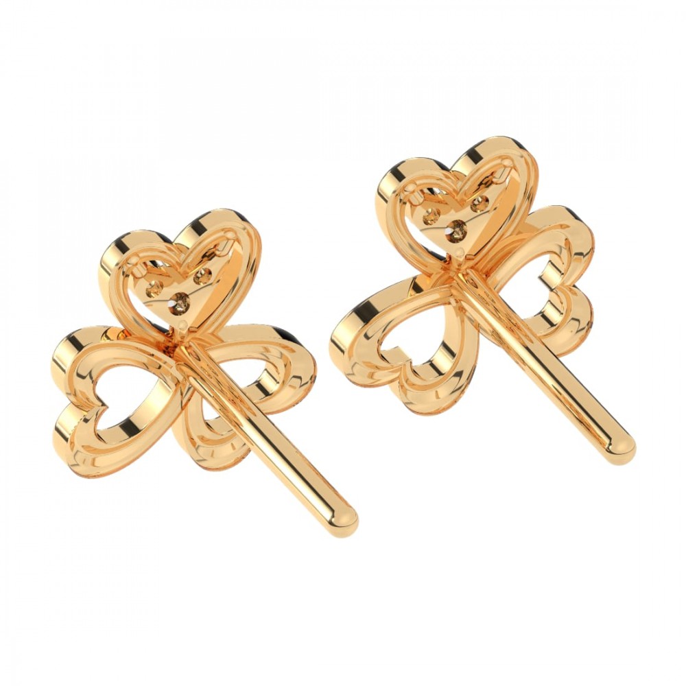 14KT (585) Yellow Gold Earring for Women