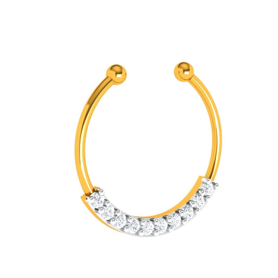 1-2 Gram Gold Nose Ring Designs | Nose pin designs 2023 | Nose ring designs  - YouTube