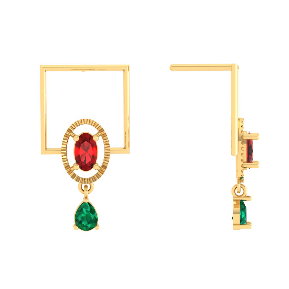 3mm Dot Disc Stud Earrings – Melanie Golden Jewelry