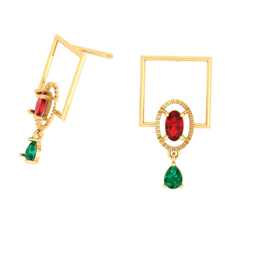 Arc Gold Earring Minimalist Lead & Nickel free Earring – Neshe Fashion  Jewelry