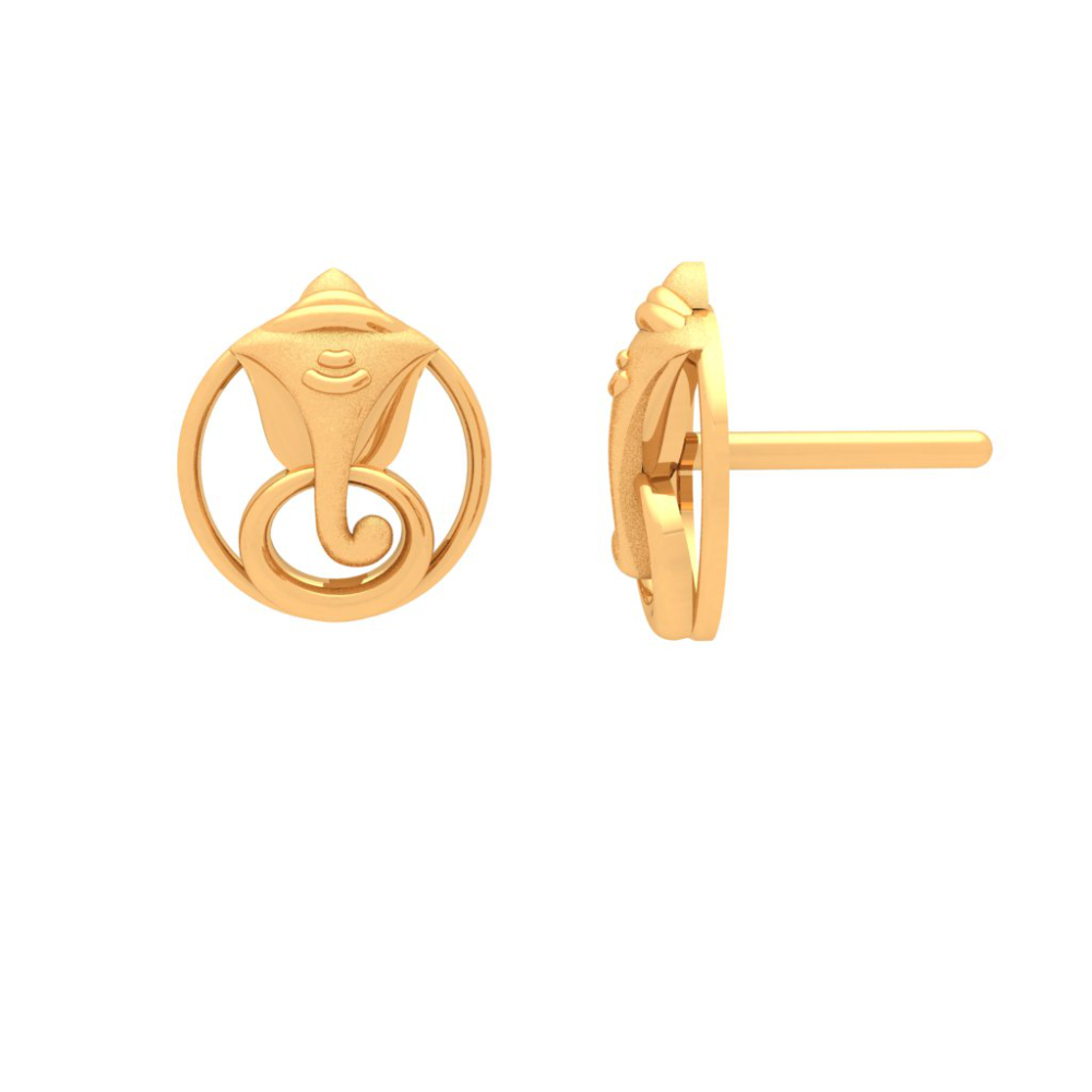 14k Gold Trendy Earrings from Amazea Collection