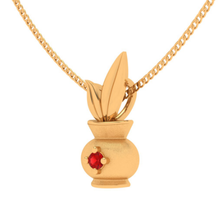 Gorgeous 14k Gold Pendant For Women From Amazea Collection