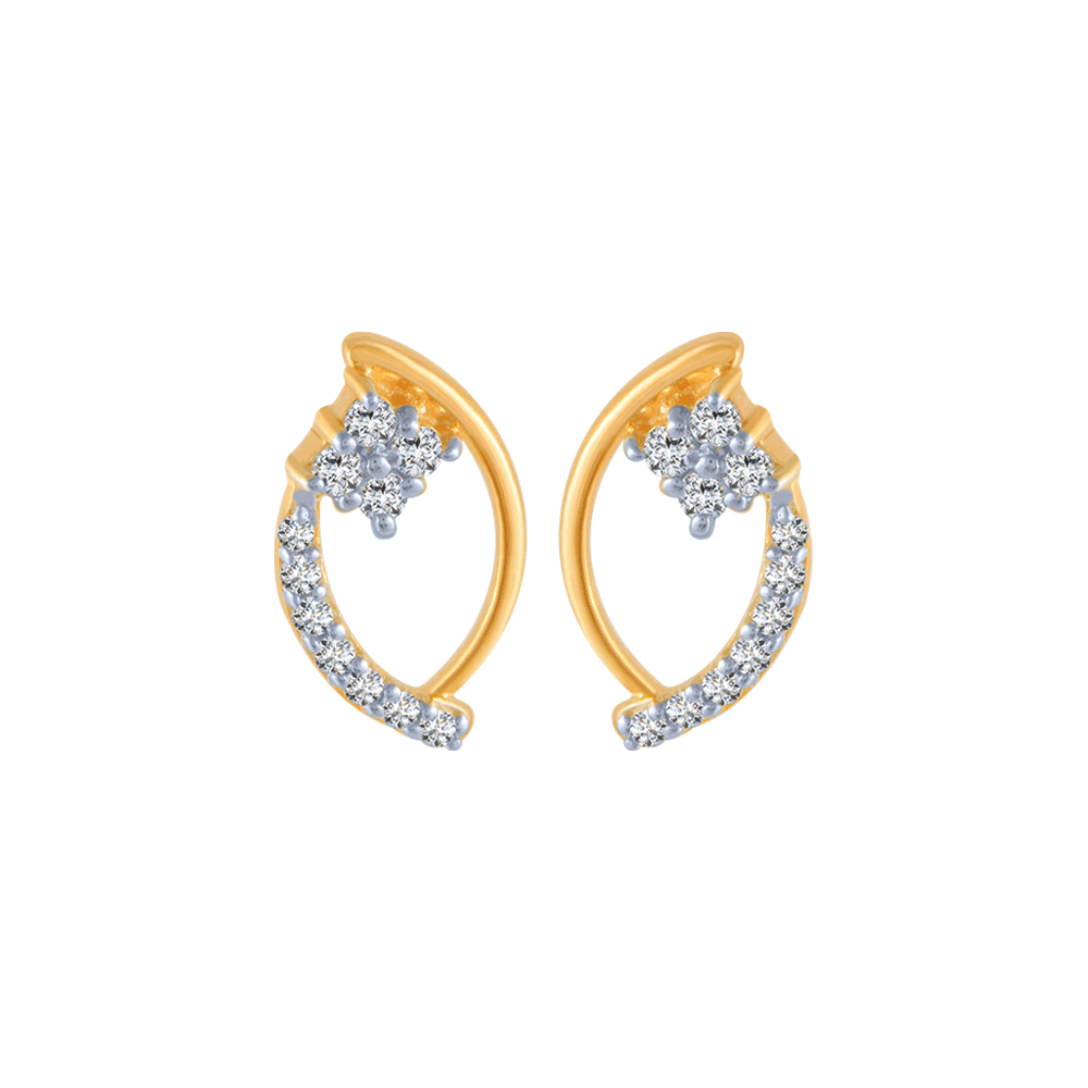 Arusha Gold Plated Stud Earrings – KaurzCrown.com