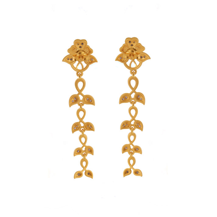 14KT (585) Yellow Gold Gold Earrings for Women