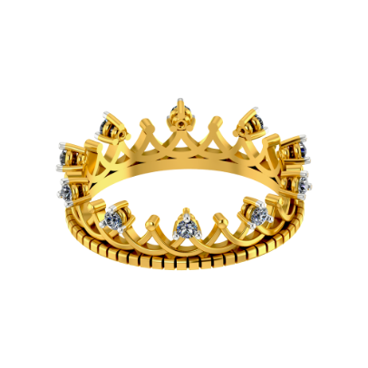 Lafonn Simple Crown Ring R0497CLP10 SS - Rings | Diamond Shop | Ada, OK