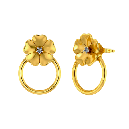 Buy 1800+ Gold Earrings Online | BlueStone.com - India's #1 Online  Jewellery Brand