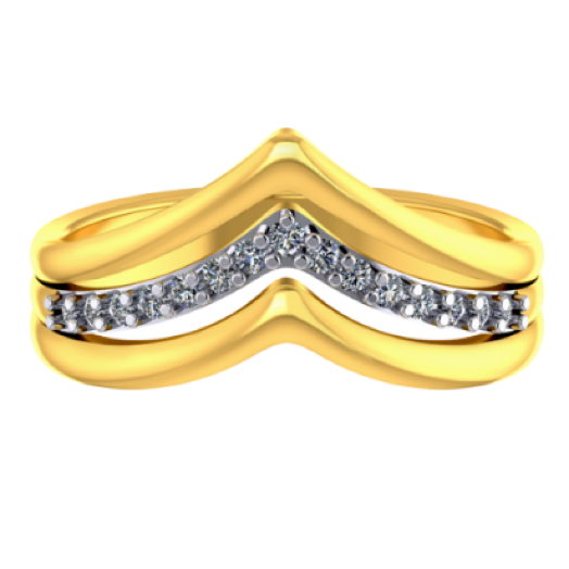 P.C. Chandra Jewellers - Make her eternally yours with this stunning diamond  studded finger ring from the online store of P.C. Chandra Jewellers. Get  attractive discounts and gifts with every purchase of