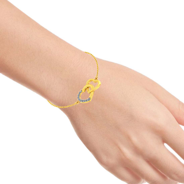 Zoë Chicco 14k Gold Extra Small Curb Chain Bracelet with Diamond – ZOË  CHICCO