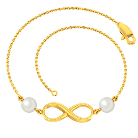 Diamond Infinity Symbol Flexible Bracelet, 14K White Gold | Diamond Stores  Long Island – Fortunoff Fine Jewelry