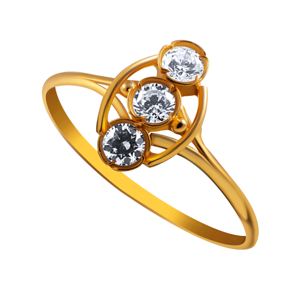 14KT (585) Yellow Gold Ring for Women