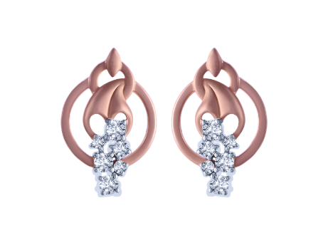 RUBY DIAMOND LOOK PAISLEY ROSE GOLD NECKLACE SET – Sanvi Jewels