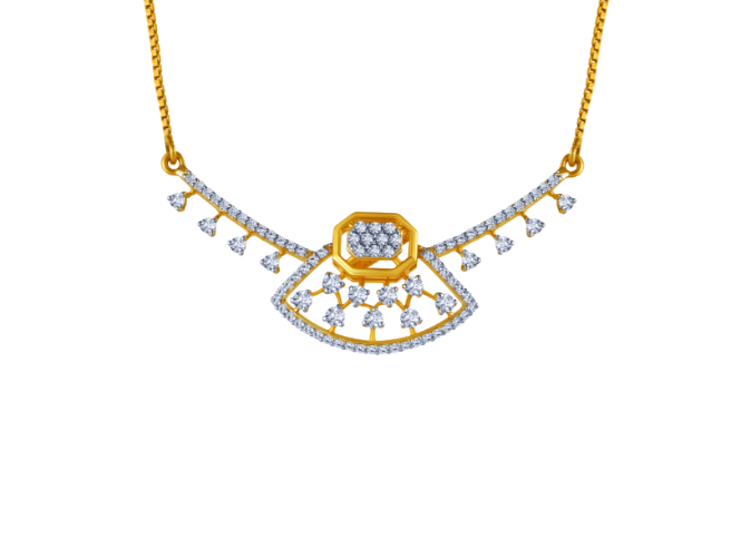 Pc chandra jewellers diamond on sale mangalsutra