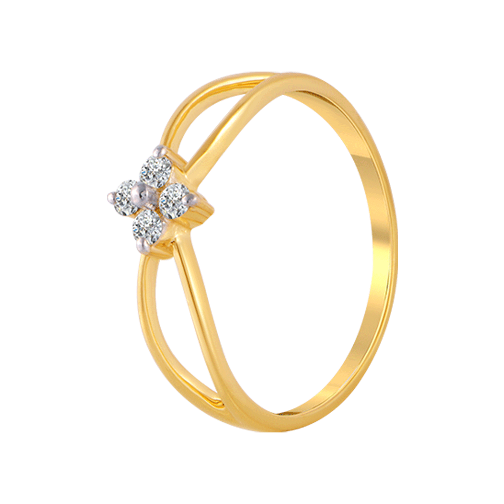 Ranvita Diamond Ring Online Jewellery Shopping India | Yellow Gold 14K |  Candere by Kalyan Jewellers