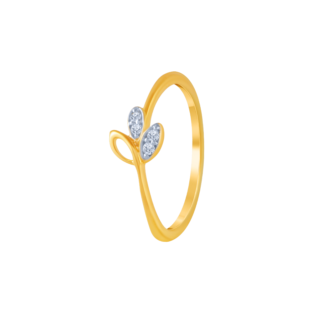 Heart Rings | 18K Diamond Heart Shape Ring Designs Online | PC Chandra